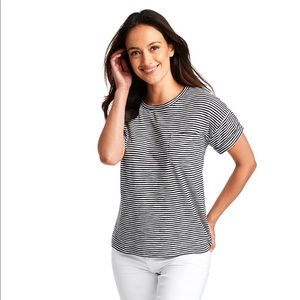 NWT - Vineyard Vines Striped Boxy Pocket Tee